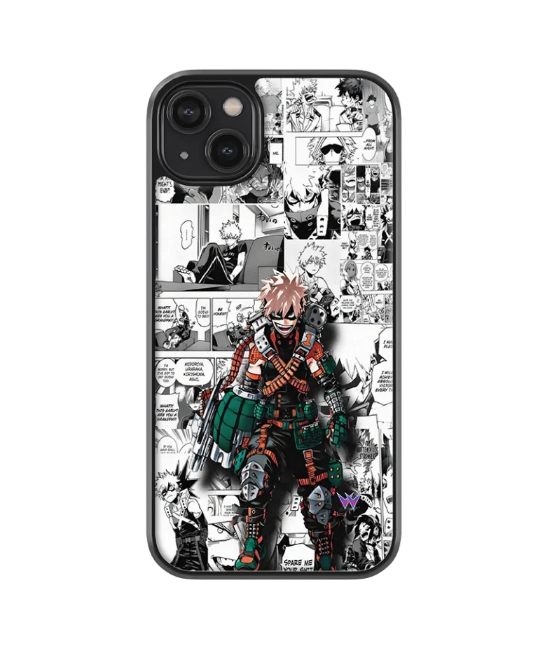 Bakugo Manga Hybrid Hard Case