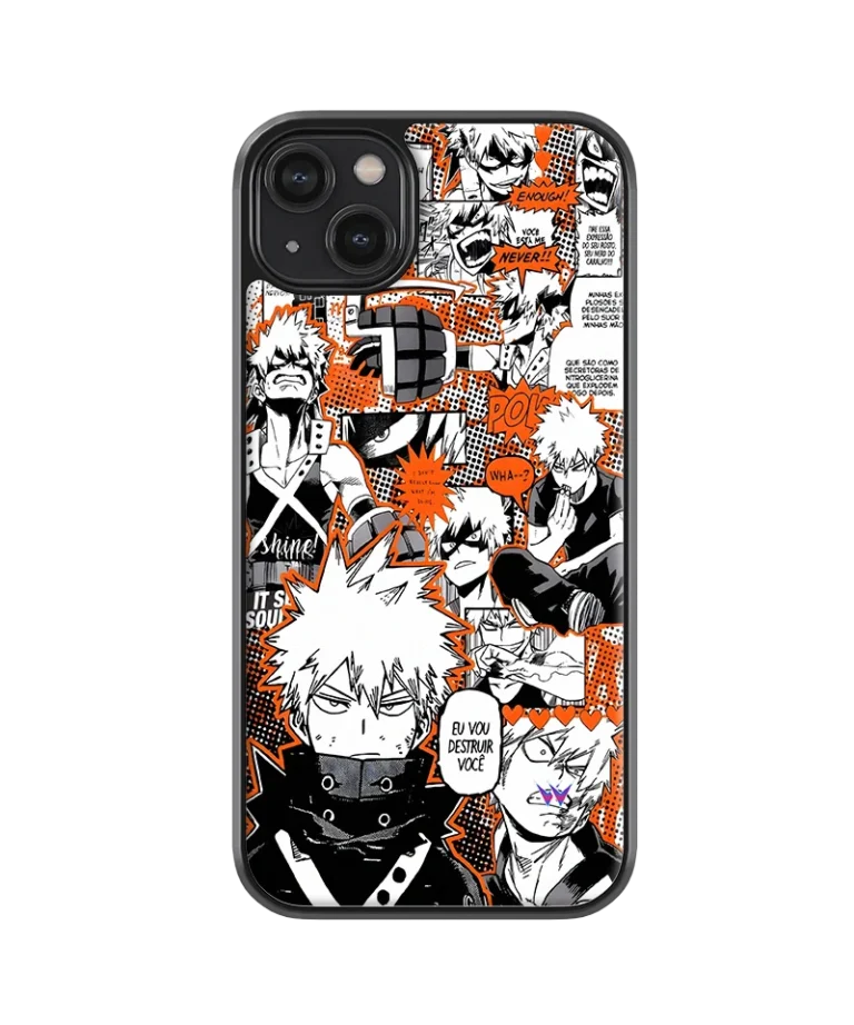 Bakugo Orange Hybrid Hard Case