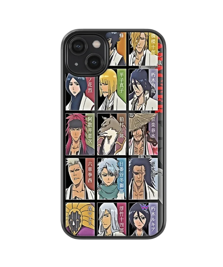 Bleach Captains Collage Hybrid Hard Case
