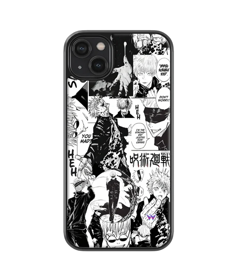 Gojo B&W Manga Hybrid Hard Case