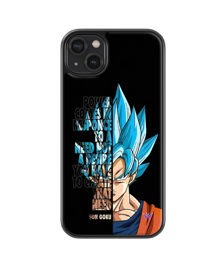 Goku SS Blue Hybrid Hard Case