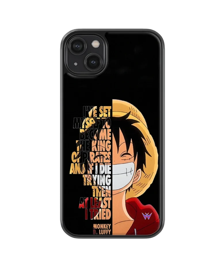 Luffy Quote Hybrid Hard Case