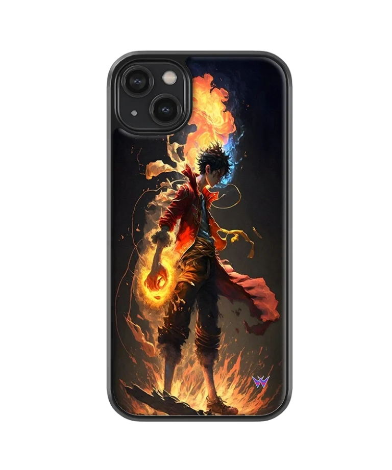 Luffy Fire Hybrid Hard Case
