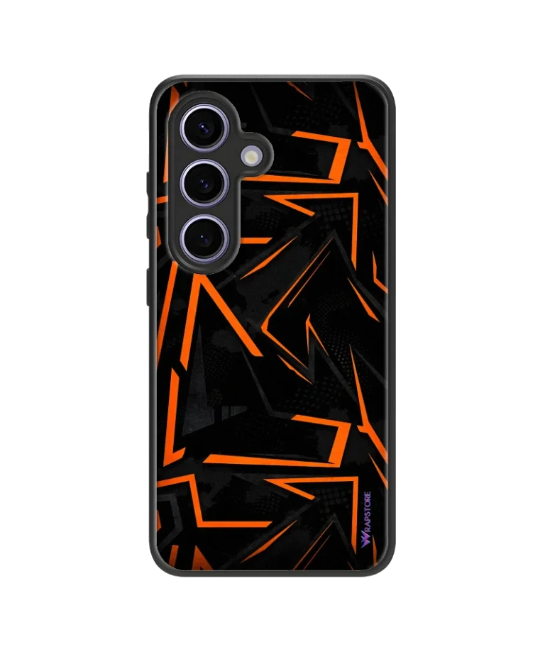Yellow Striped Hybrid Hard Case