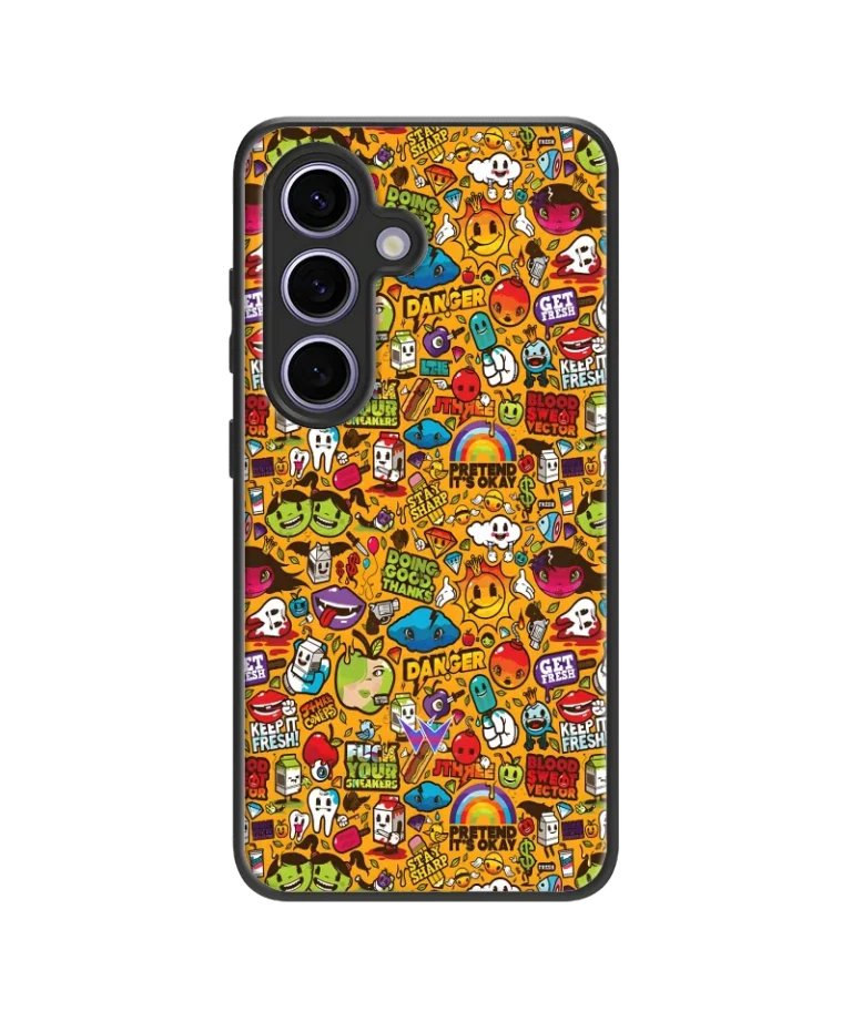 Crazy Doodle Hybrid Hard Case