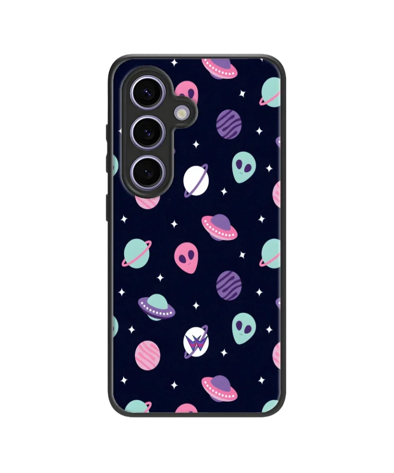 Pink Galaxy Hybrid Hard Case