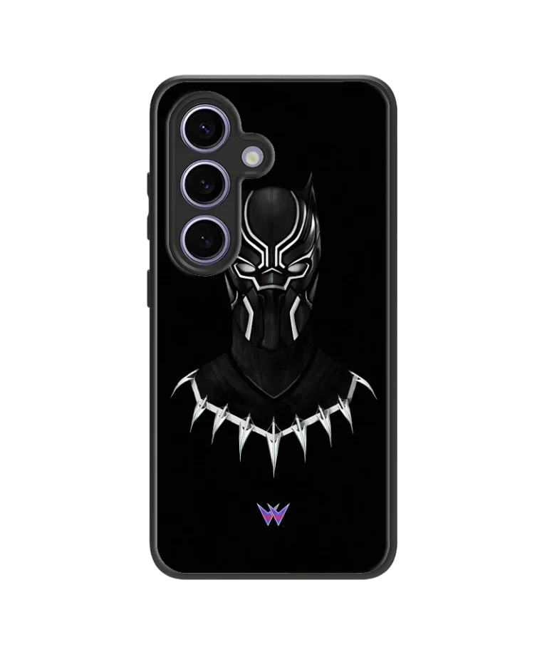 Dark Black Panther Hybrid Hard Case