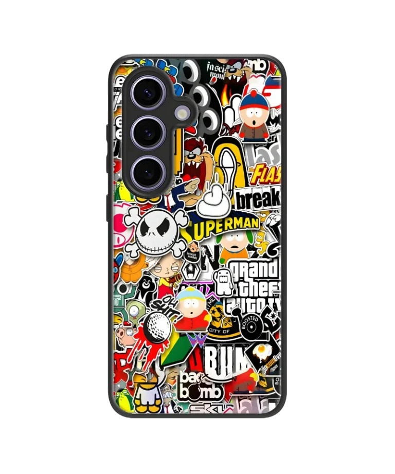 Dope Collage Hybrid Hard Case