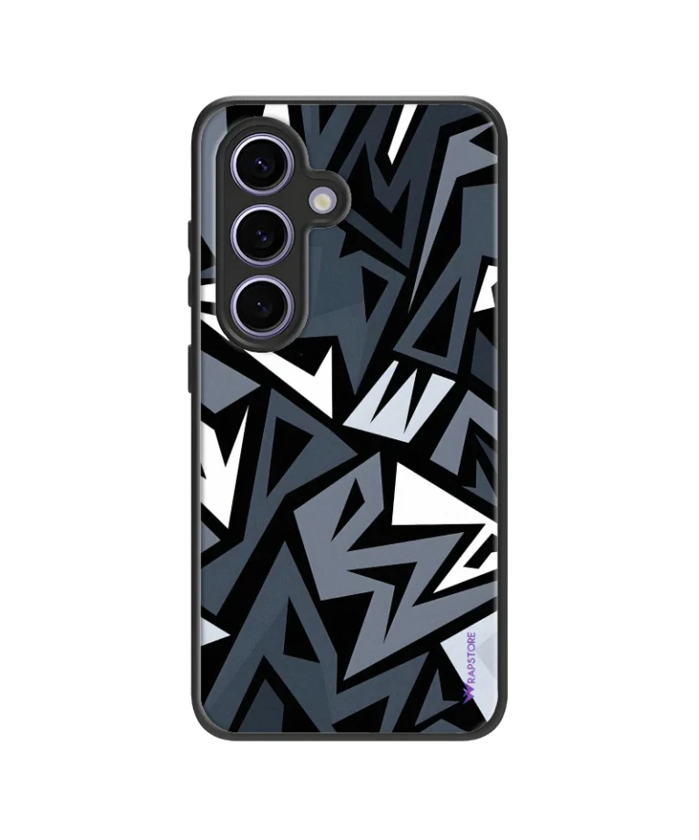 Grey Puzzled Hybrid Hard Case