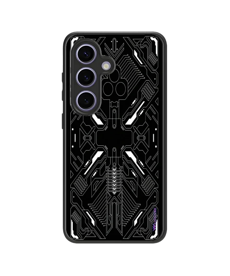 White Circuit Hybrid Hard Case