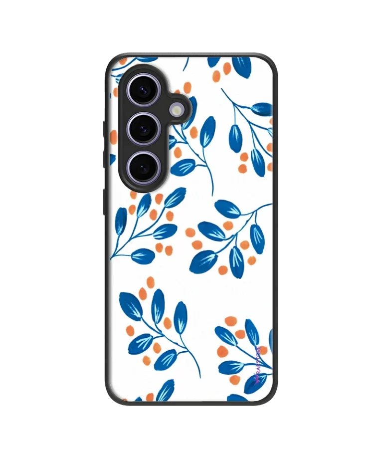 Blue Blossoms Hybrid Hard Case