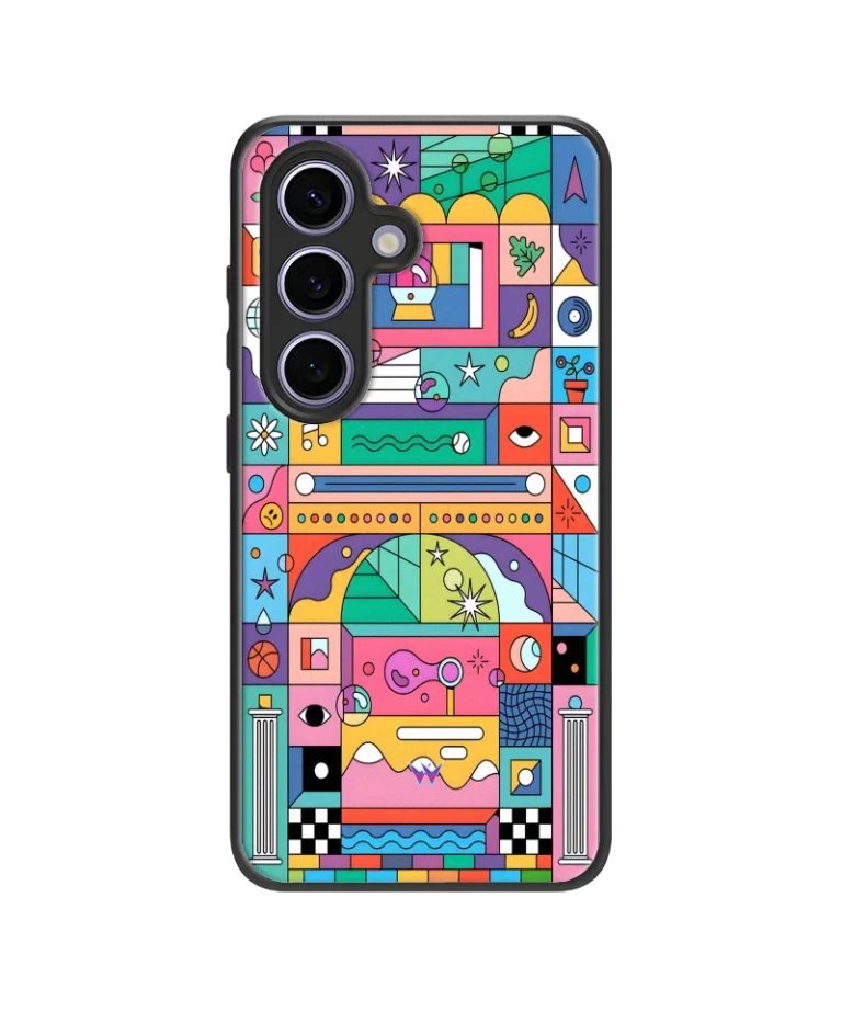 Color Doodle Hybrid Hard Case