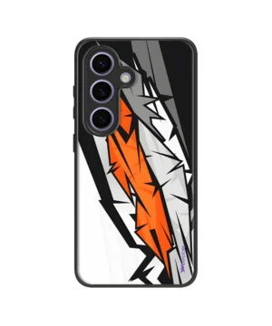 Spiked Greyed Hybrid Hard Case