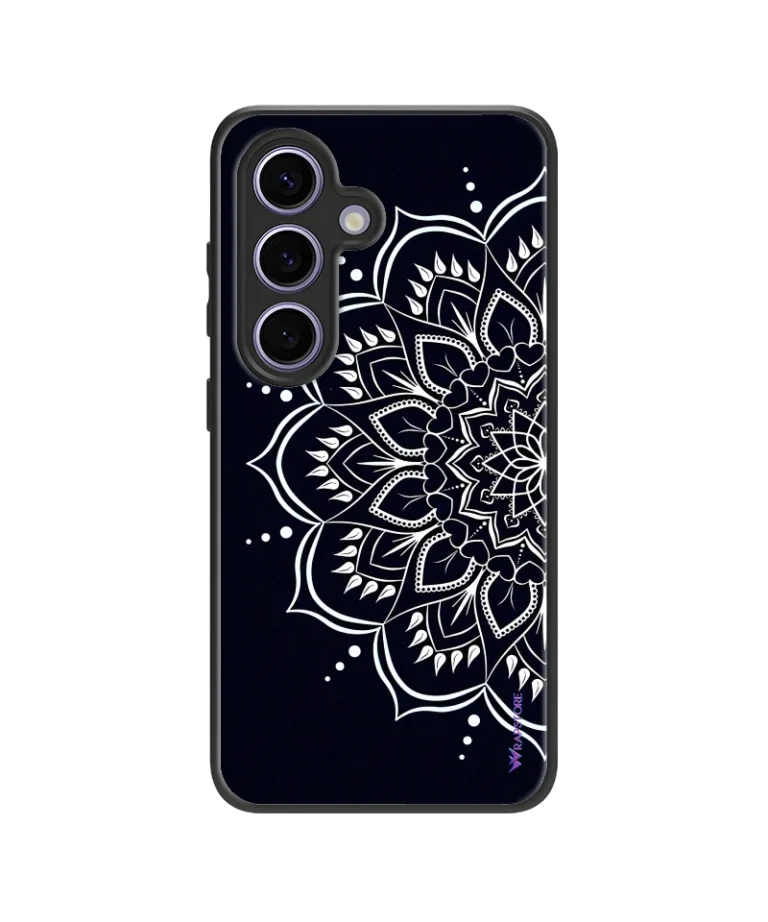 Black Mandala Hybrid Hard Case