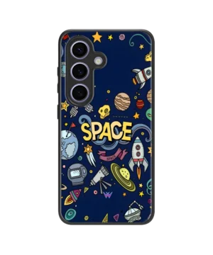 Space Doodle Hybrid Hard Case