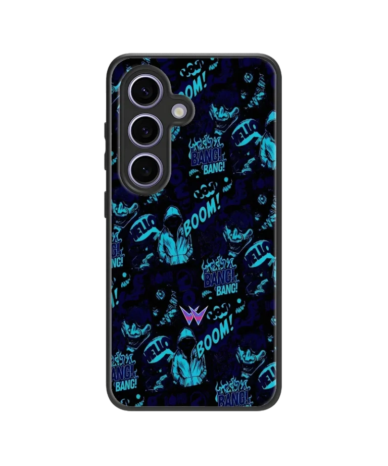 Blue Boom Hybrid Hard Case