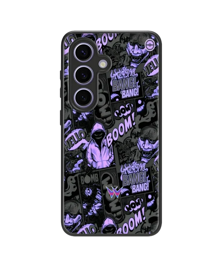 Purple Boom Hybrid Hard Case
