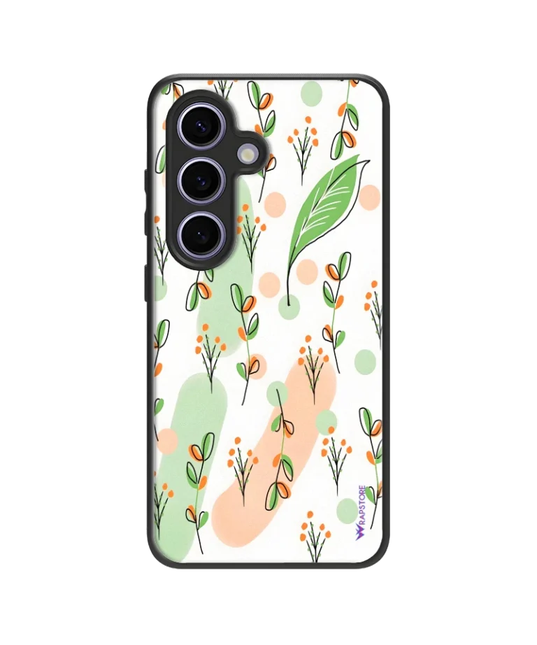 Green Petals Hybrid Hard Case