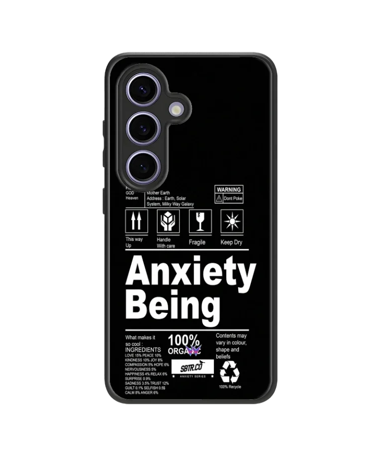 Anxiety Being Hybrid Hard Case