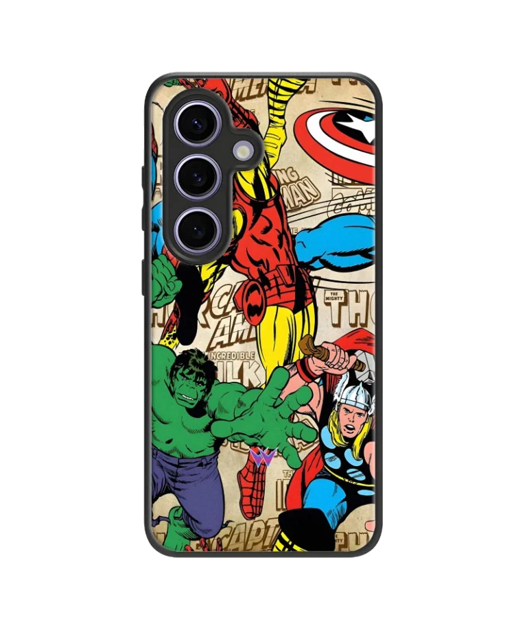 Vintage Avengers Hybrid Hard Case