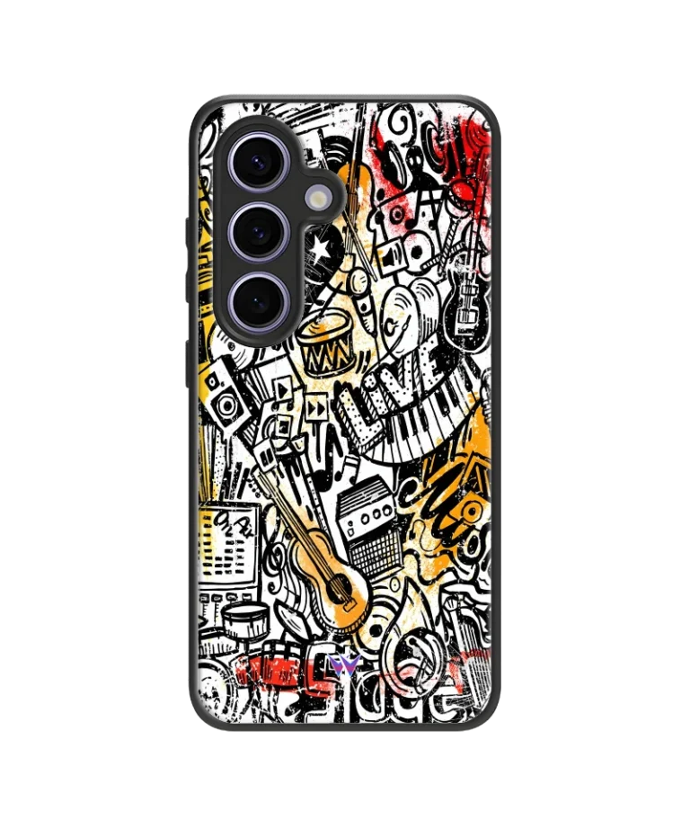 Music Sketch Hybrid Hard Case