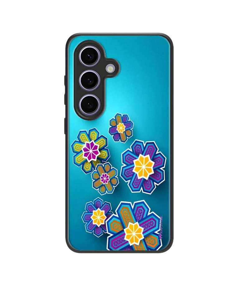 3D Flowers Hybrid Hard Case