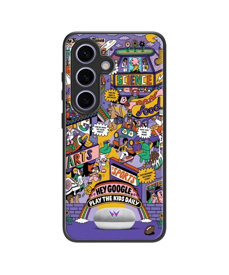 Hey Google Hybrid Hard Case