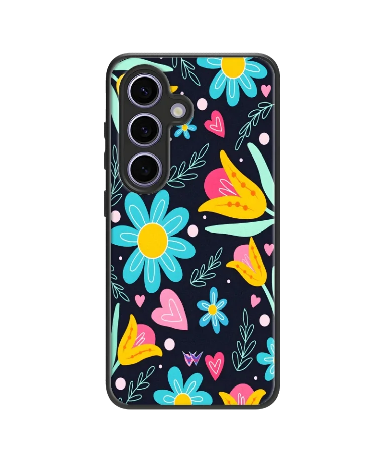 Floral Hybrid Hard Case