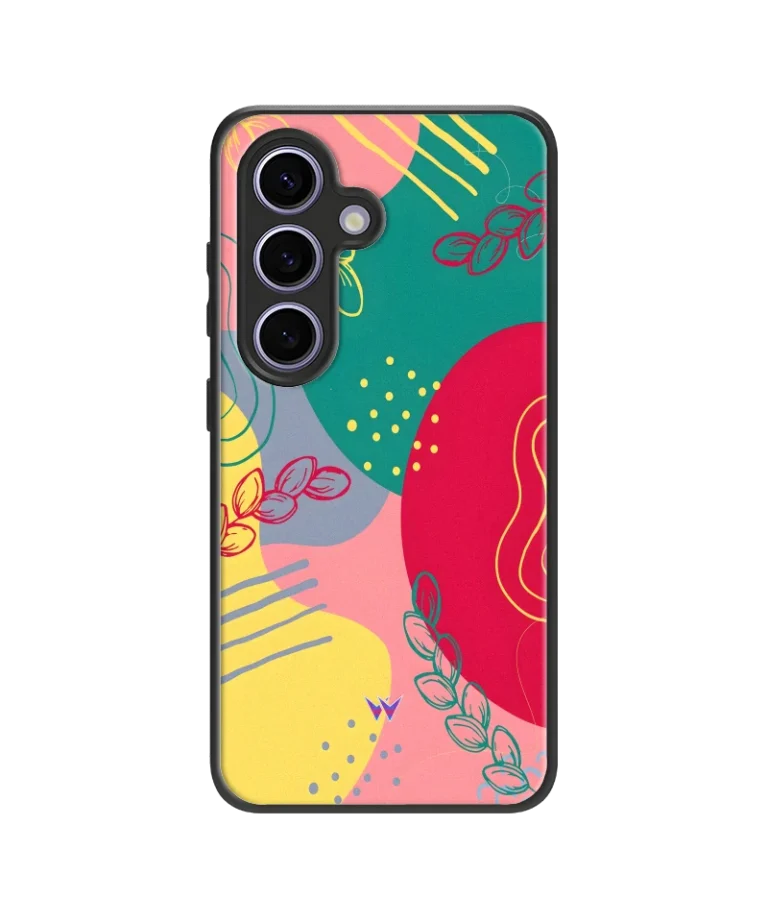 Floral Grapes Hybrid Hard Case