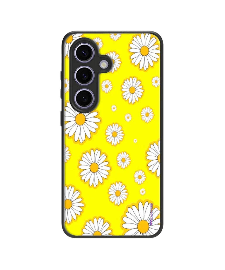 Yellow Flowers Hybrid Hard Case