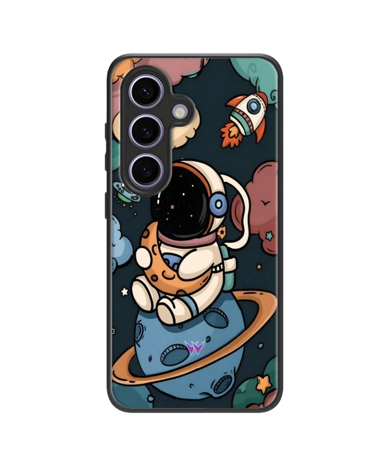 Space Rings Hybrid Hard Case