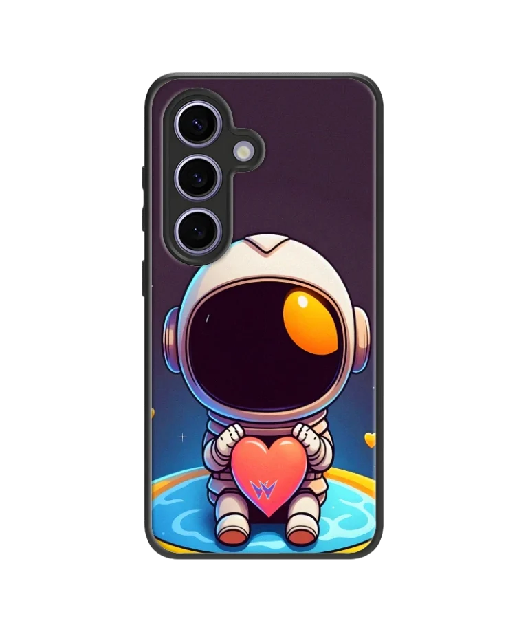 Space Heart Hybrid Hard Case