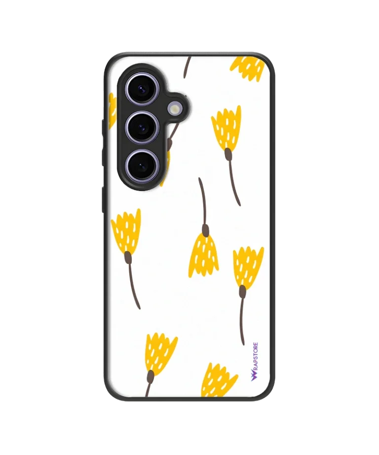 Yellow Petals Hybrid Hard Case