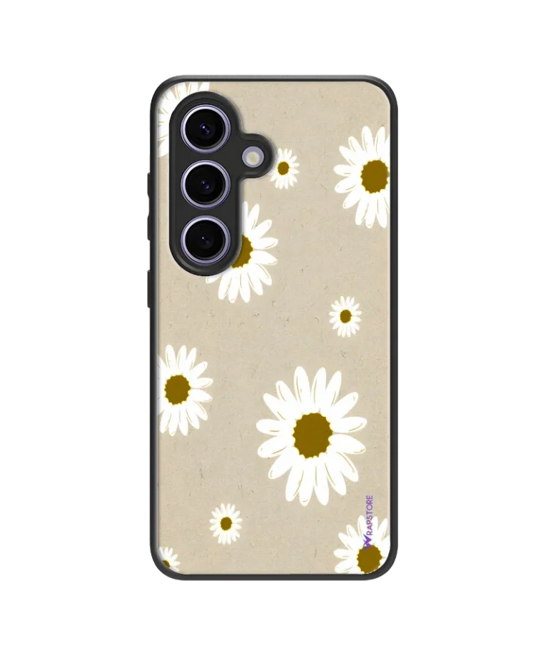 Simplistic Flowers Hybrid Hard Case