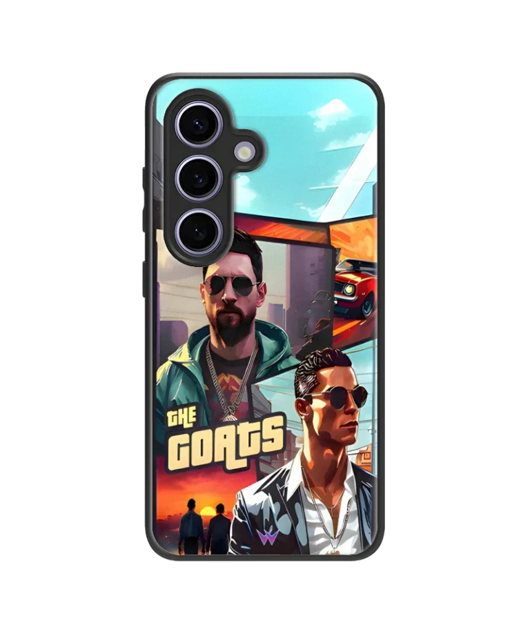 Messi Ronaldo Hybrid Hard Case