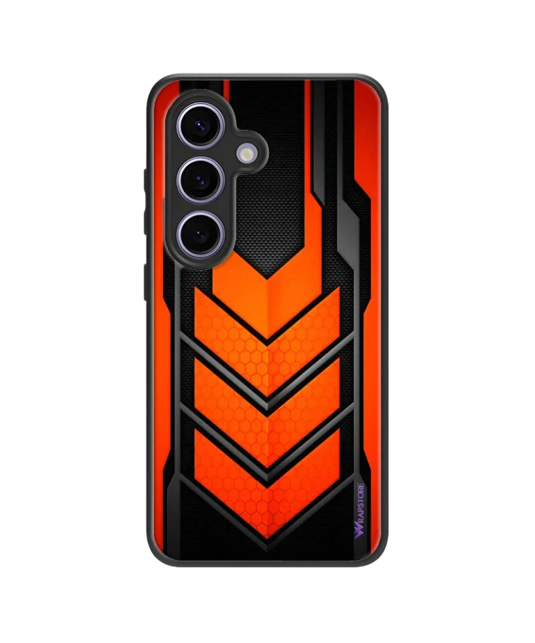 Orange Armour Hybrid Hard Case