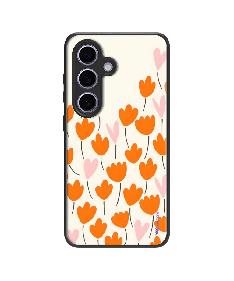 Heart Blooms Hybrid Hard Case