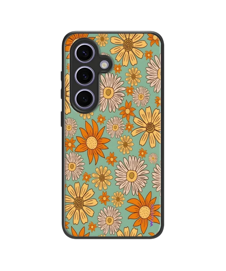 Floral Burst Hybrid Hard Case