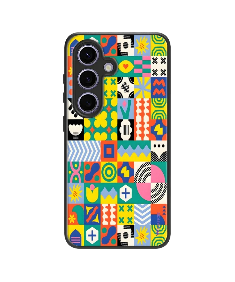 Geo Vibes Hybrid Hard Case