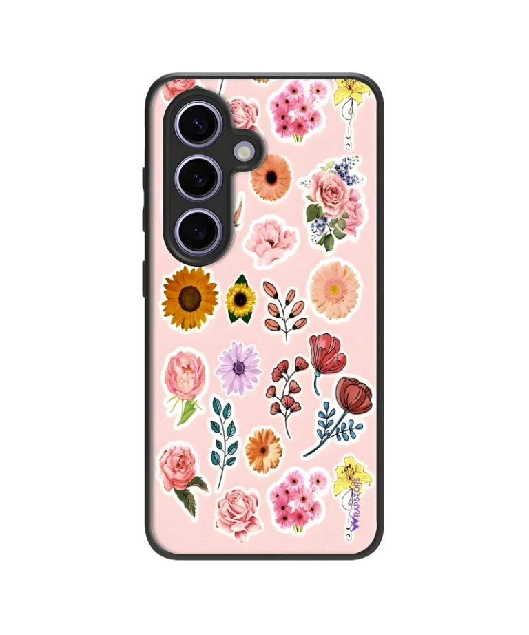 Cute Flowers Hybrid Hard Case