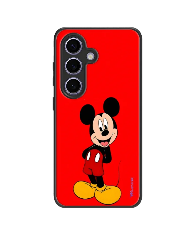 Red Mickey Hybrid Hard Case