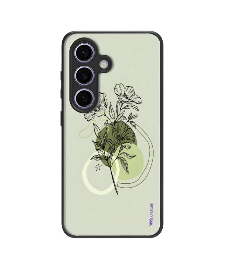 Water Flowers Hybrid Hard Case