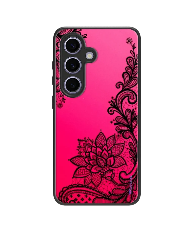 Pink Net Hybrid Hard Case