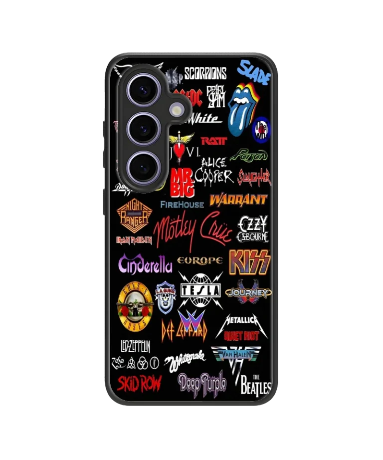 Music Band Collage Hybrid Hard Case