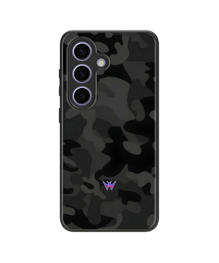 Military Camouflage Dark Hybrid Hard Case