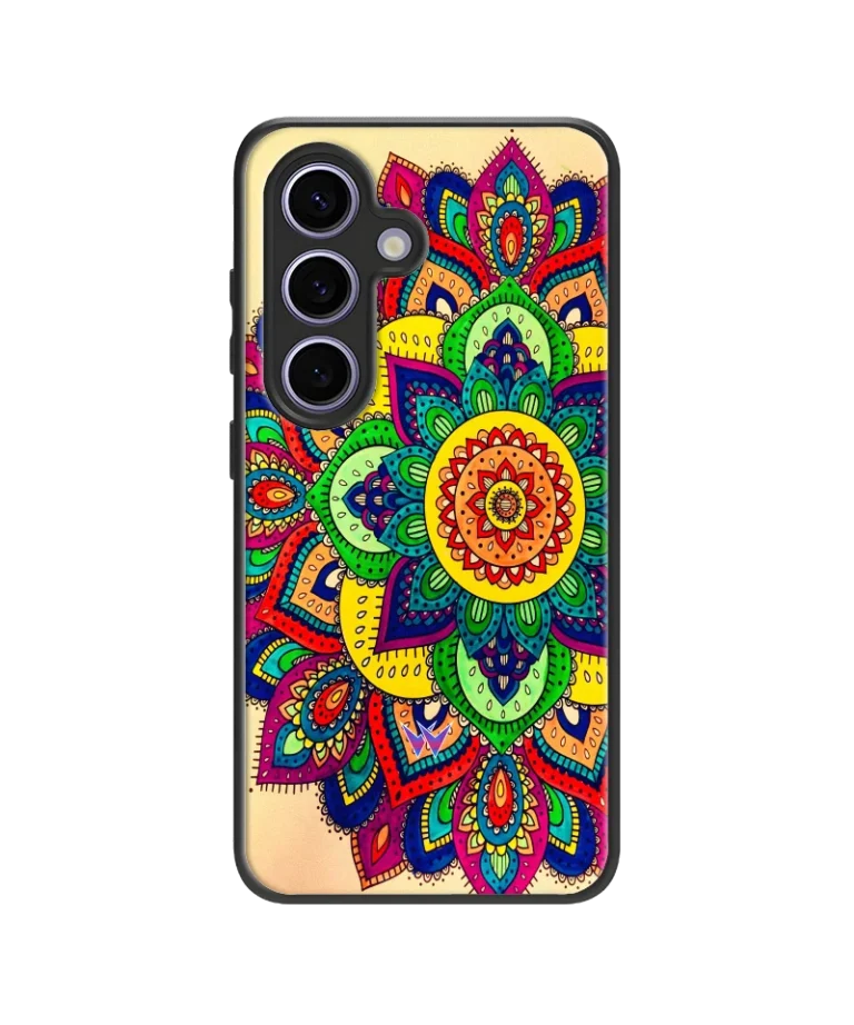 Color Madhubani Hybrid Hard Case