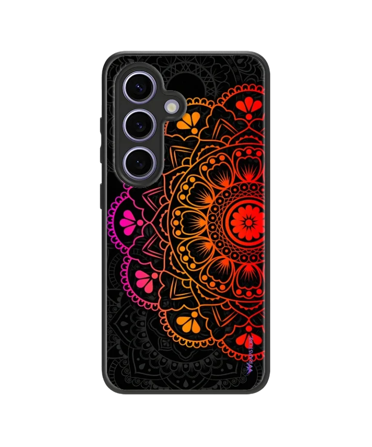 Colored Mandala Hybrid Hard Case