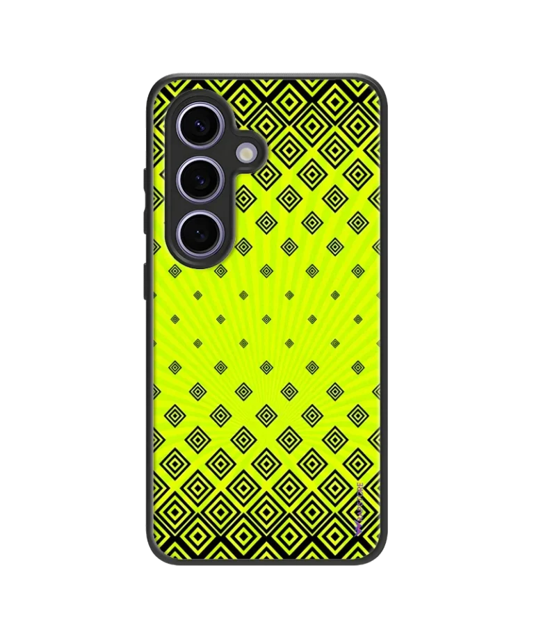 Neon Check Hybrid Hard Case