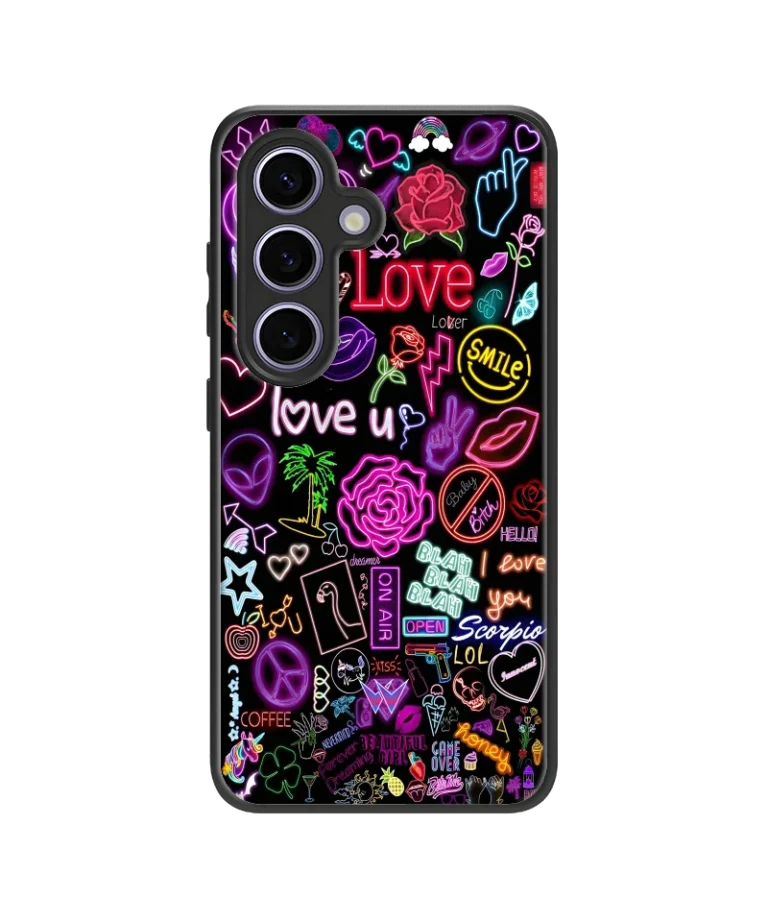 Neon Life Hybrid Hard Case