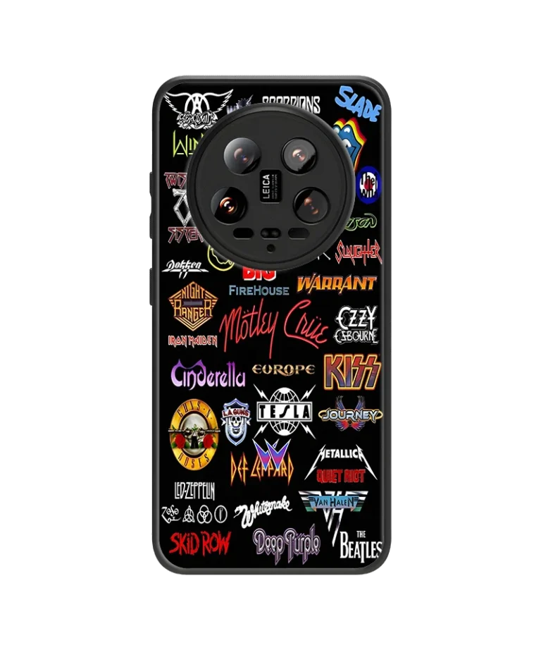 Music Band Collage Hybrid Hard Case